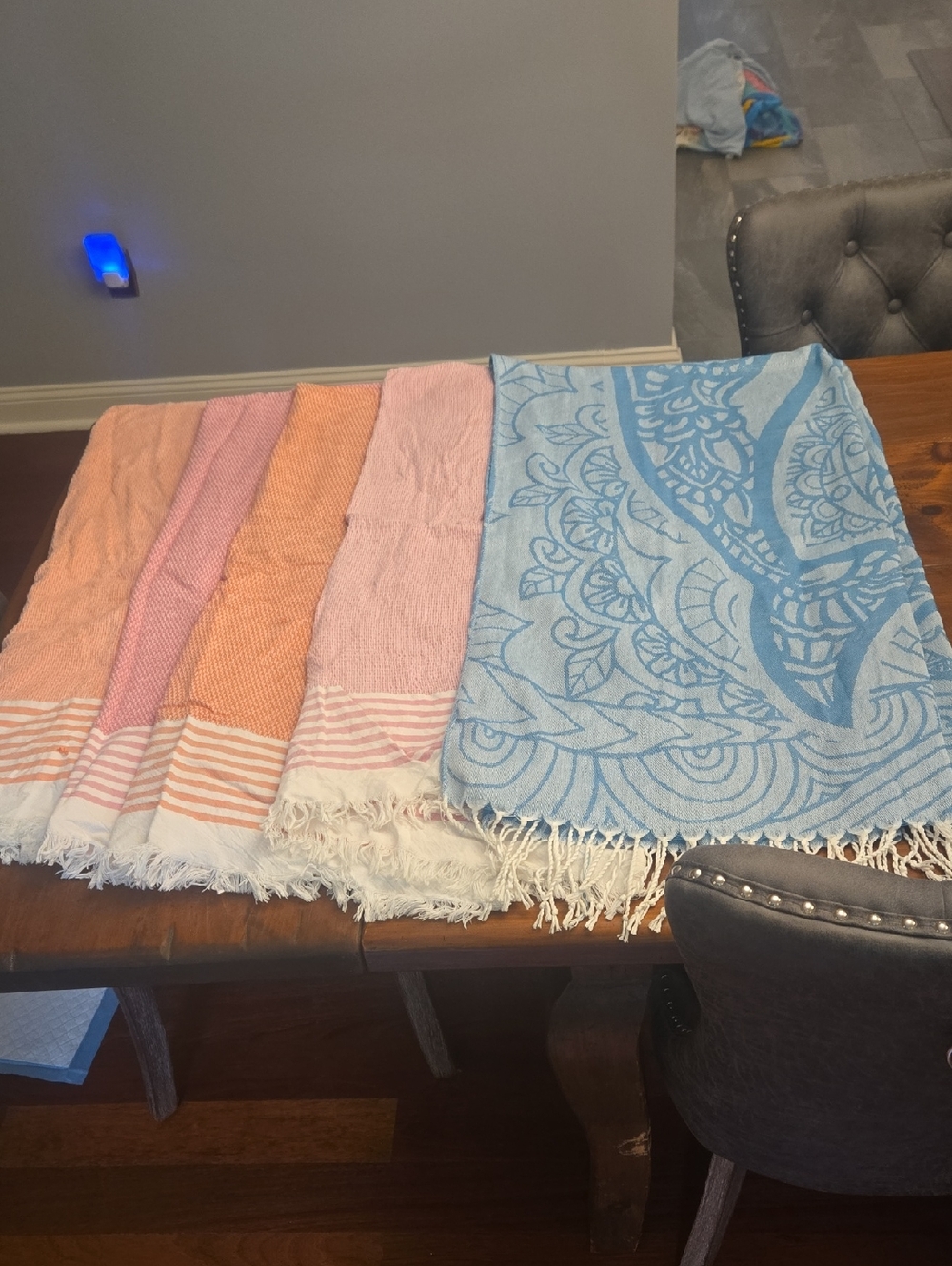Nwot Lot Of 5 Turkish Cotton Beach Towels